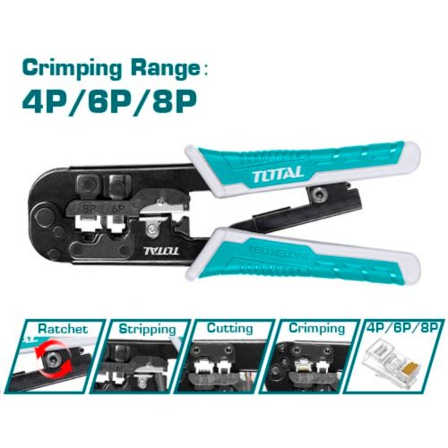 Клещи за кримпване на букси TOTAL TMPCN5468R