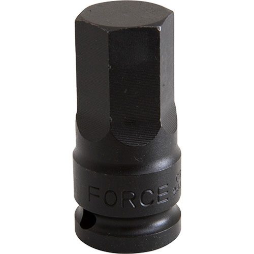 Ударна вложка 1/2“ накрайник шестограм 22 мм FORCE 24406022
