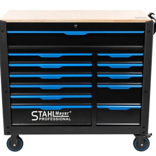 Количка за инструменти с 12 чекмеджета STAHLMAYER B-SM-501 PRO
