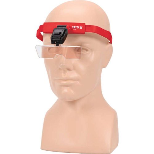 Часовникарски лупи + LED YATO YT 73842