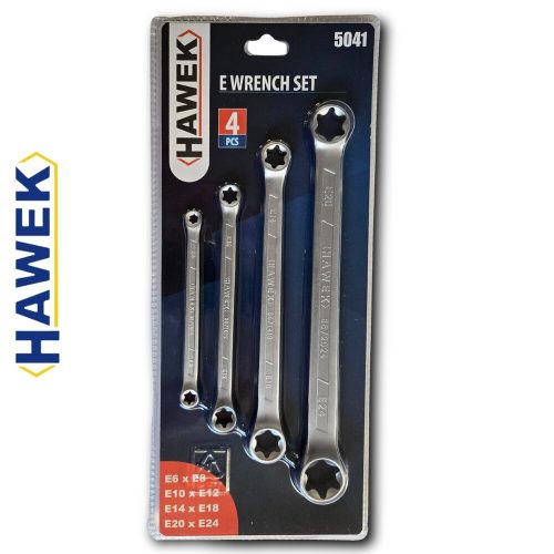 Комплект ключове Е-та Е6-Е24 HAWEK HW-5041