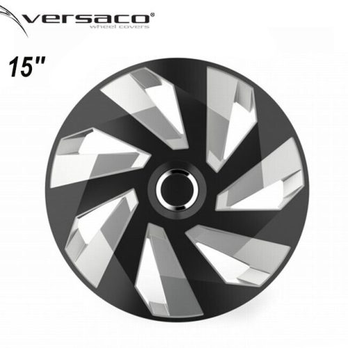 Тасове за джанти 15″ Versaco Vector RC Black/Silver 56079