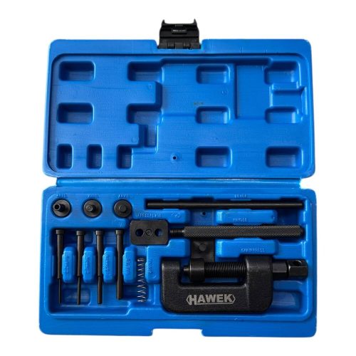 Комплект за разнитване и занитване на вериги HAWEK  HW-1103