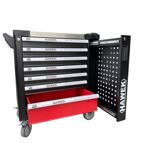 Количка за инструменти със 7 чекмеджета  HAWEK HW-1153