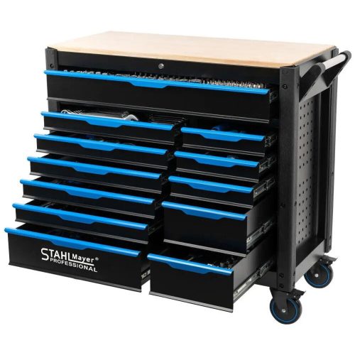 Количка с инструменти 501 части STAHLMAYER JUMBO XXL B-SM-501