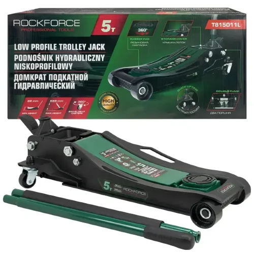 Хидравличен крик 5т ROCKFORCE T815011L