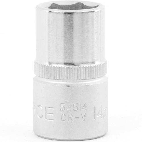 Вложка къса 1/2“ 14 мм шестостенна FORCE 54514