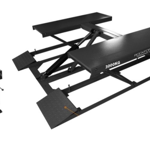 Монофазен ножичен подемник 3т RockForce H30M