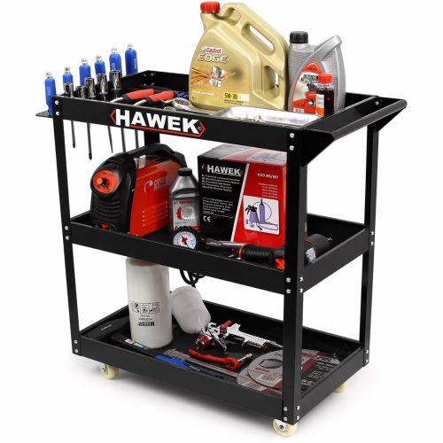 Количка за инструменти с 3 рафта HAWEK HW-1003