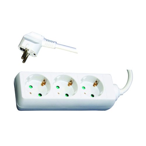 Разклонител 3 гнезда 1.5м кабел KONEKTO KN41088