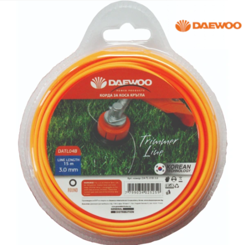Корда за тример 3 мм DAEWOO DATL-01B-3.0