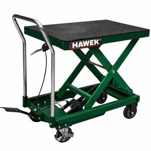 Ножичен хидравличен подемник за двигатели 500 кг. HAWEK HW-P500