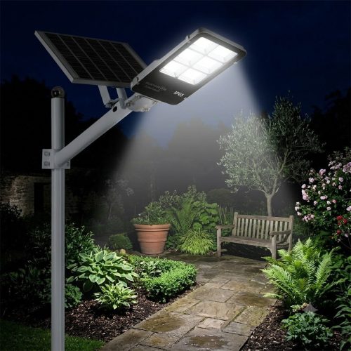 Улична LED соларна лампа с панел и стойка 2200W SUNVISION B-29-004