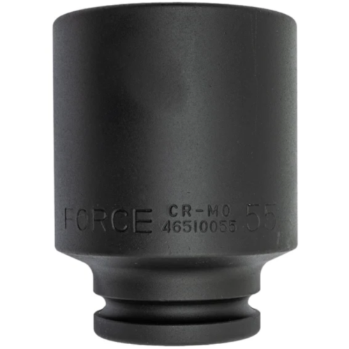 Ударна удължена вложка 3/4“ 55 мм шестостенна FORCE 46510055